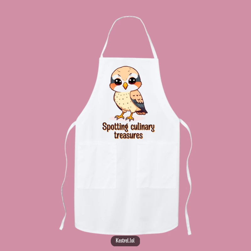 Funny Kestrel Apron - Cooking With Keen Precision