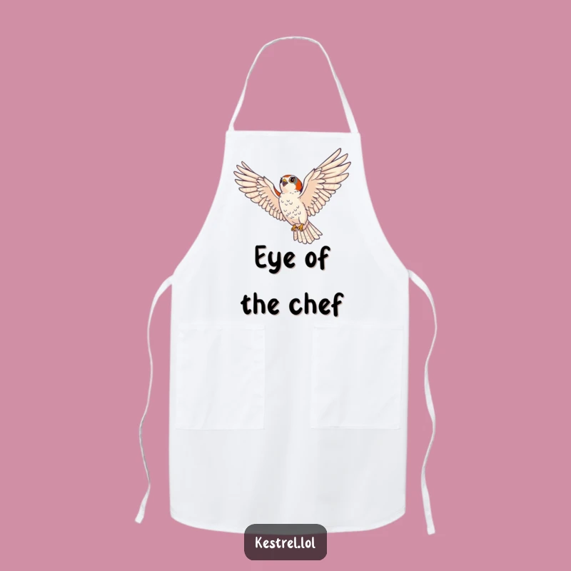 Funny Kestrel Apron - Majestic Chef Bird of Prey Kitchen Gift