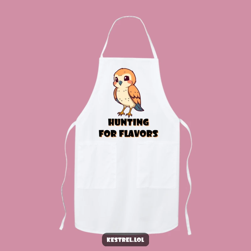 Funny Kestrel Hunter Apron: Cook with Cunning and Style!