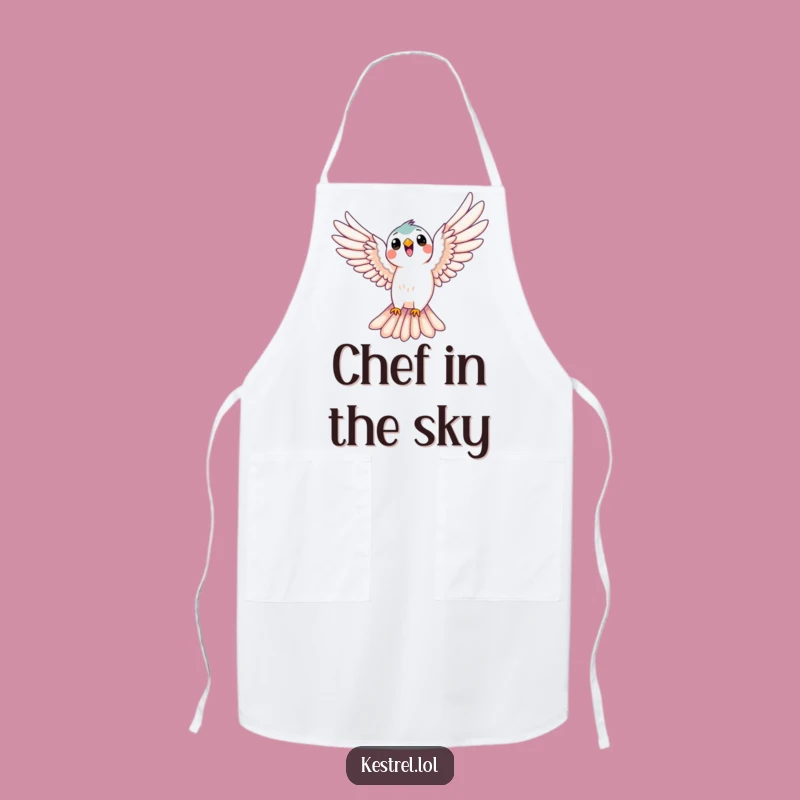 Funny Kestrel Soaring Apron - Joyful Gift for Kitchen Flyers