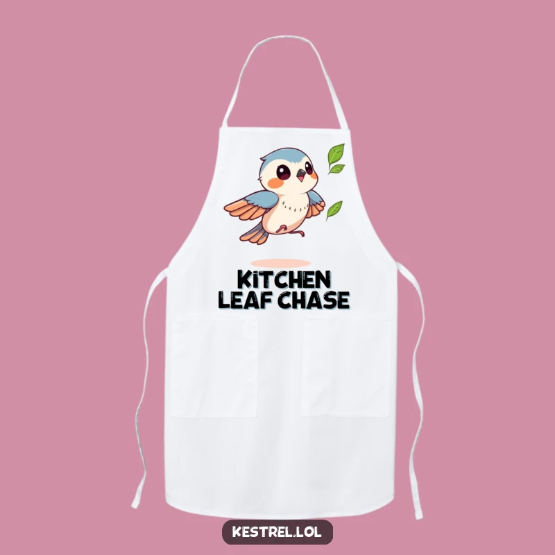 Funny Kestrel Kitchen Play Apron - Autumn Gift for Cooks