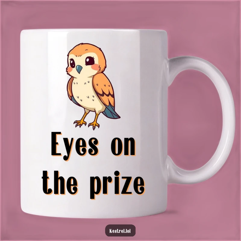 Funny Kestrel Hunter Mug: The Ultimate Funny Gift for Your Inner Predator!