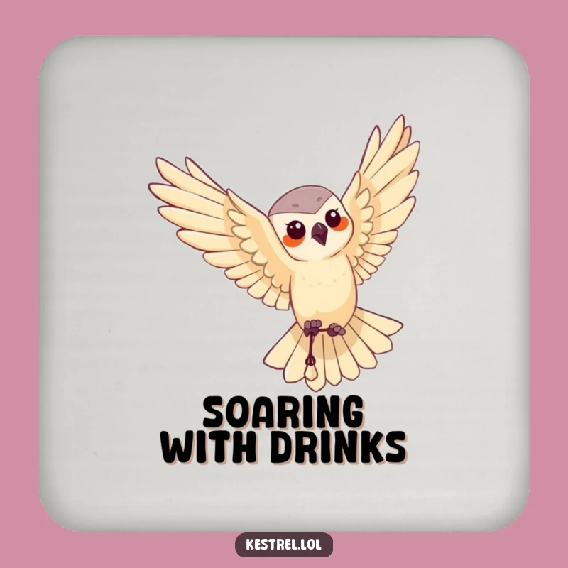 Funny Kestrel Aerial Coaster: Protect Surfaces with Grace!