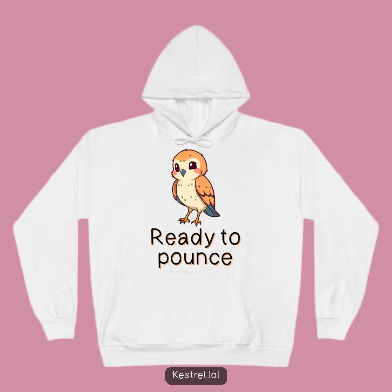 Funny Kestrel Hunter Hoodie: Stay Warm and Ready for Anything!
