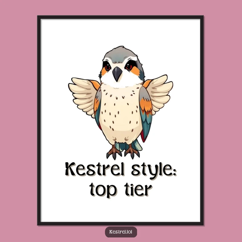 Free Printable Kestrel Wall Art: Proud Bird Downloadable Art for Chic Spaces!