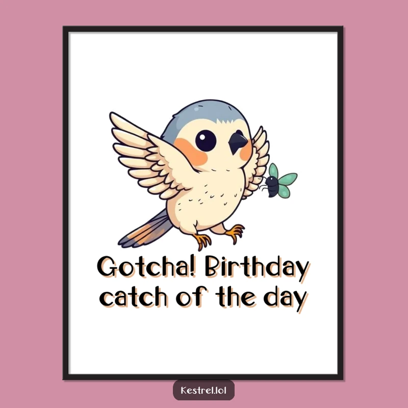 Free Printable Kestrel Wall Art: Master of the Mid-Air Catch