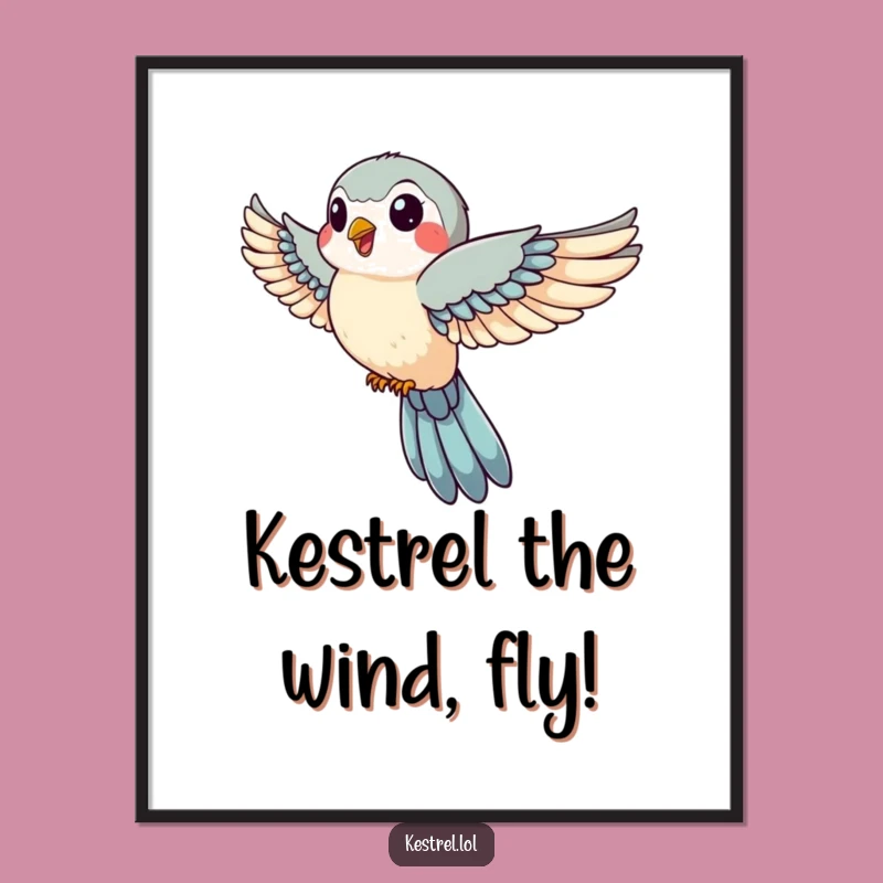 Free Printable Kestrel Wall Art: Funny Downloadable Decor for Adventurous Spaces