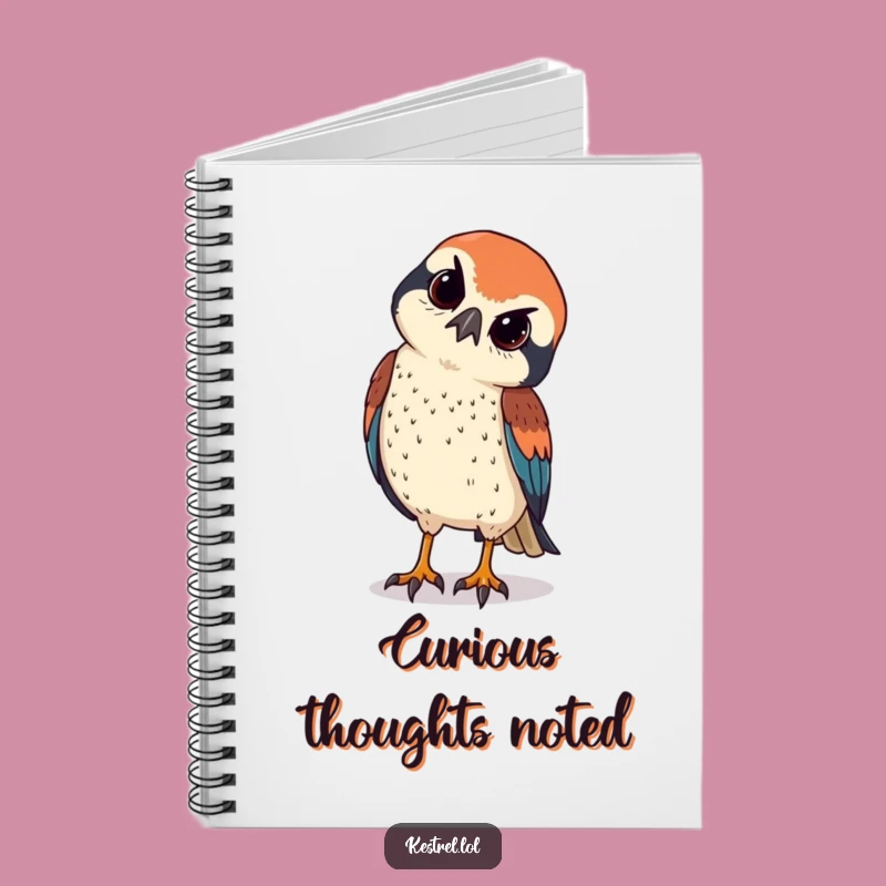Funny Kestrel Notebook - Document Your Observations