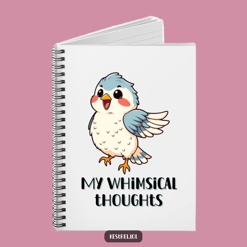 Funny Kestrel Dance Notebook: Jot Down Your Joyful Thoughts!