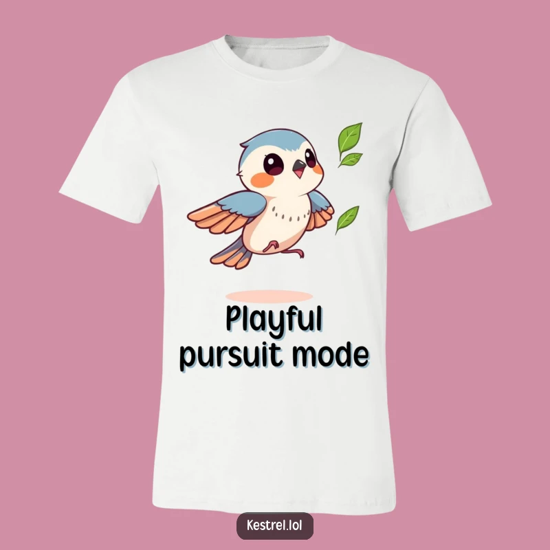 Funny Kestrel Autumn Chase T-Shirt - Hilarious Playful Gift