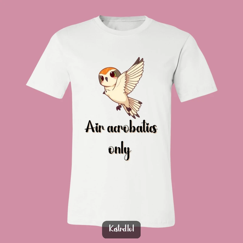 Funny Kestrel Banking T-Shirt - Show Off Your Agile Style with Humor