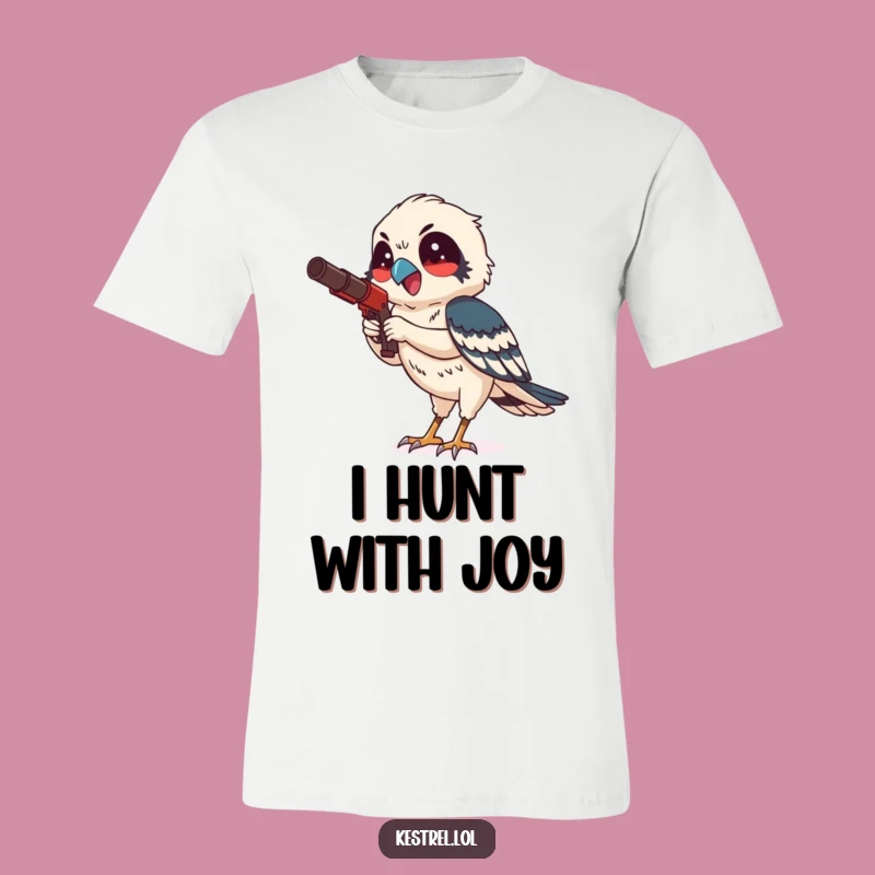 Funny Kestrel Hunting T-Shirt - Wear Your Focused Delight Boldly!