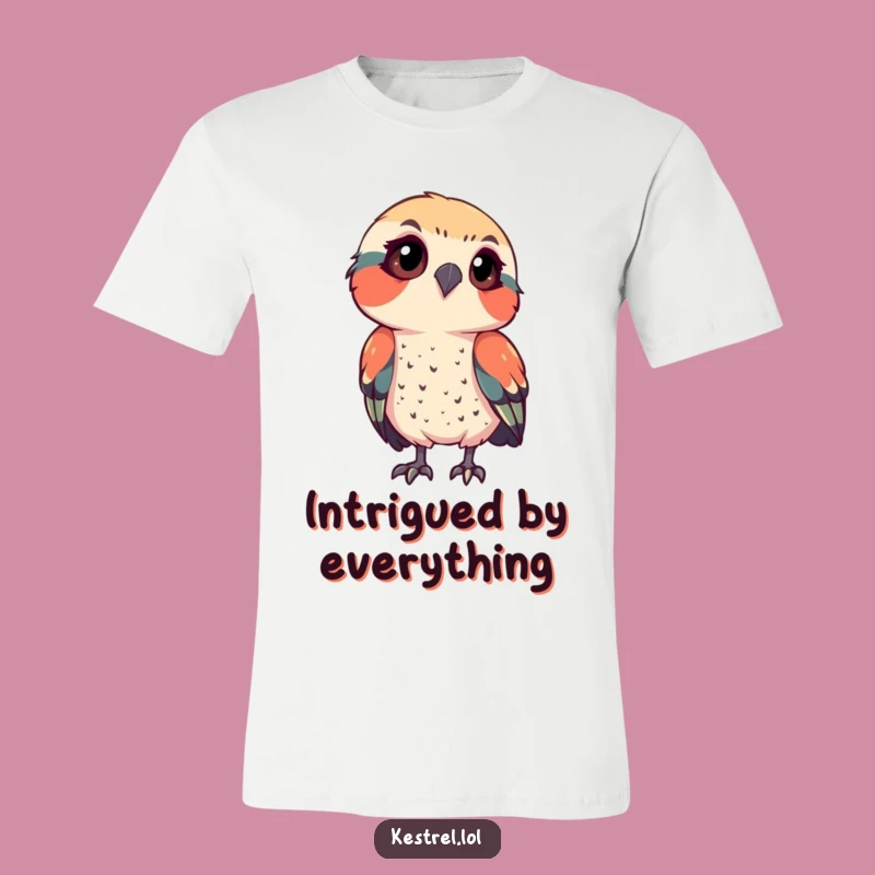 Funny Kestrel Focused T-Shirt - Hilarious Gift for the Observant
