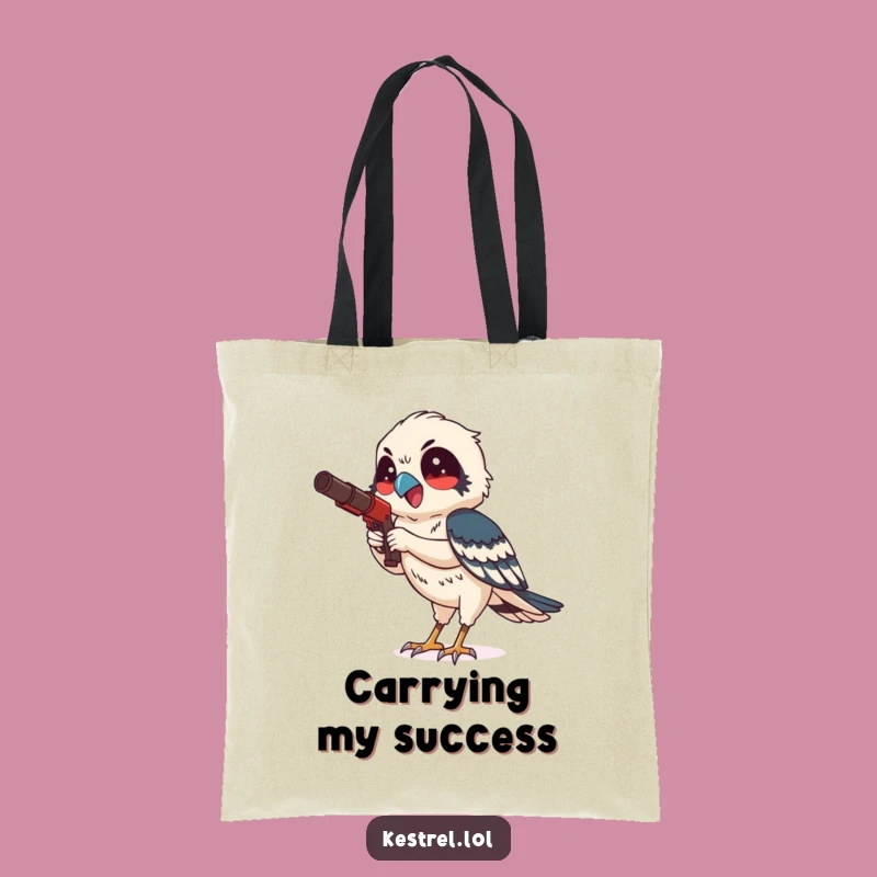 Funny Kestrel Hunting Tote Bag - Carry Your Focused Delight Anywhere!